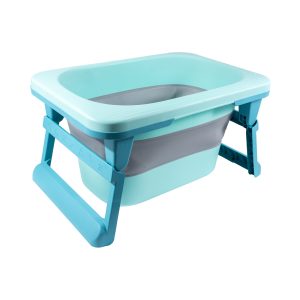 Pool Fellows Foldable Bath Bucket for Kids, Baby Bath Bucket, Children's Foldable Bath Bucket, Bath Basin, Large Baby Bath Basin