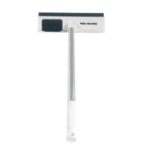 Pool Fellows Long Handle Hard Bristle Floor Brush, Toilet Tile Floor Brush, Gap Cleaning Brush